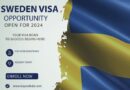 Sweden Visa Sponsorship Jobs 2023
